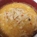 moeoke's cooksnap of when they made 簡単♪もやしで担担麺（坦々麺）風スープ.