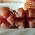 tanzanite's cooksnap of when they made 弁当作り置き 花型ウインナー(私流？).