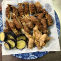 Laufen's cooksnap of when they made ごぼうのつくね唐揚げ☆.