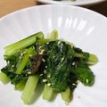 ポパイ☆オリーブ's cooksnap of when they made ポリ袋で1分　定番『小松菜の浅漬け』.