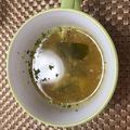 Laufen's cooksnap of when they made いつかあなたに♡菜の花のかきたま汁.