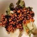 inLondon's cooksnap of when they made 簡単☆チンゲン菜の納豆ひじきソース.