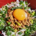 晩ごはん迷子's cooksnap of when they made 納豆しらすご飯.