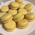Nicoletti's cooksnap of when they made イタリアンメレンゲのマカロン.