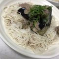 ＊chi〜ko＊'s cooksnap of when they made 簡単◎豚肉と茄子で素麺アレンジ.