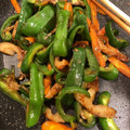 海老ふりゃ〜's cooksnap of when they made 簡単美味しい♪ピーマンと竹輪のおかか炒め.