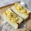 あおしとここちゃん's cooksnap of when they made 絶品追求ふわふわ卵サンドイッチ｡:°ஐ♡.