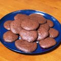 クックHZLFQG☆'s cooksnap of when they made 卵白消費☆チョコラングドシャ.