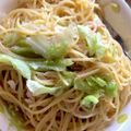 えりなふみまま's cooksnap of when they made 簡単すぎる☆ツナとレタスの冷製パスタ.