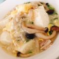 KAORULALA's cooksnap of when they made 豆腐 エノキ しめじ 卵のあんかけ丼♡.