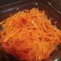 かなひな命's cooksnap of when they made レンジで簡単♬ 人参のナムル.