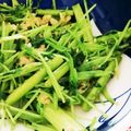 クックJIR4AT☆'s cooksnap of when they made 豆苗とアスパラガスのチーズ炒め.