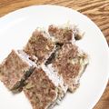 クックOZ47X2☆'s cooksnap of when they made 豚ひき肉ともやしのレンチン中華風バーグ.