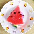 take♪aki♪'s cooksnap of when they made 食べやすいスイカの切り方.