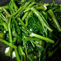 あおちゃん's cooksnap of when they made 空心菜の中華炒め（中華屋定番のあれ）.