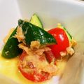 セイリク's cooksnap of when they made 簡単☆きゅうりとプチトマトのサラダ.