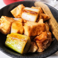 NAGANO久留米's cooksnap of when they made 厚揚げと長ネギの生姜醤油焼き＊.