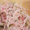 麗龍蘭's cooksnap of when they made キャベツとおくらとツナのサラダ♫.