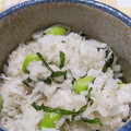 ともち0325's cooksnap of when they made 枝豆としらすの混ぜごはん.