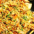 ゆゆっちゃ's cooksnap of when they made 豆苗入り豚キムチ炒め.