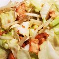 Jyohana's cooksnap of when they made ご飯が進む☆鮭キャベ炒め.