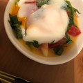 さゆゆゆこ's cooksnap of when they made 簡単おつまみ☆トマトキムチに温玉のせて♪.