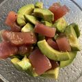 tagpaf's cooksnap of when they made まぐろとアボカドのタルタル.