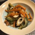 もぐとっぽ's cooksnap of when they made ゴーヤと人参のきんぴら.
