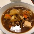 Nana983's cooksnap of when they made 【学校給食】しょうがみそ汁.