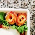 JATIS's cooksnap of when they made コリンキーと生ハムで薔薇サラダ.