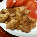 ねこはがき's cooksnap of when they made 豚肉ステーキ！トンテキ生姜焼き.