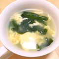 ステルトミチル's cooksnap of when they made 簡単！中華スープ～ふわふわ卵入り☆.