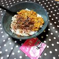 toshi♫'s cooksnap of when they made 納豆ふりかけマヨネーズ♥朝食ランチご飯丼.