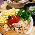 洋帆空羽's cooksnap of when they made 驚くほど簡単☆ぱらぱら鶏そぼろ.