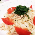 sendantree's cooksnap of when they made そうめんの冷製トマトカッペリーニ風.