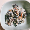 あんまかろん☆'s cooksnap of when they made ひじき煮リメイク♪絶品白和え風.