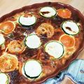 桜月❀咲良mommy's cooksnap of when they made ジャガイモが土台の夏野菜キッシュ☆.