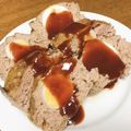 vabochan's cooksnap of when they made 簡単ジューシー！！ ミートローフ.