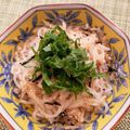 Chico・・☆'s cooksnap of when they made 糸こんとひじきの明太子入り煮物.
