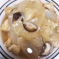 pucyipan's cooksnap of when they made 肉じゃが味！？玉ねぎの煮物.