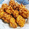ゆき零斗's cooksnap of when they made とうもろこしと枝豆のかき揚げ.