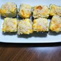 ●ひな●'s cooksnap of when they made おつまみお弁当ズッキーニのマヨチーズ焼き.