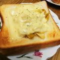 みぽぴぽ's cooksnap of when they made 破竹で焼肉のタレ＆マヨピザトースト♪.