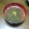 ミッフィーとヘリ's cooksnap of when they made ミヨック（韓国のわかめスープ）.