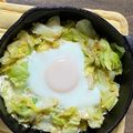 よーよー1970's cooksnap of when they made モヤシとキャベツの味噌炒め.