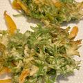 よーよー1970's cooksnap of when they made 夏野菜でかき揚げ.
