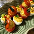 ぷりえみ's cooksnap of when they made ゆで卵とブロッコリーのかわいい前菜.