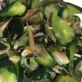 茶々くりこ。's cooksnap of when they made あっさりウマ！きゅうりと茗荷の塩昆布和え.