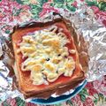 そふぃクック's cooksnap of when they made 簡単惣菜パン風アレンジトースト.
