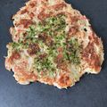 ♡♡☆☆♪'s cooksnap of when they made お豆腐deお好み焼き.
